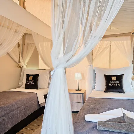 Golden Haven Luxe Glamp