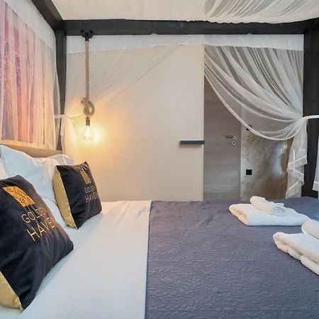 Golden Haven Luxe Glamp